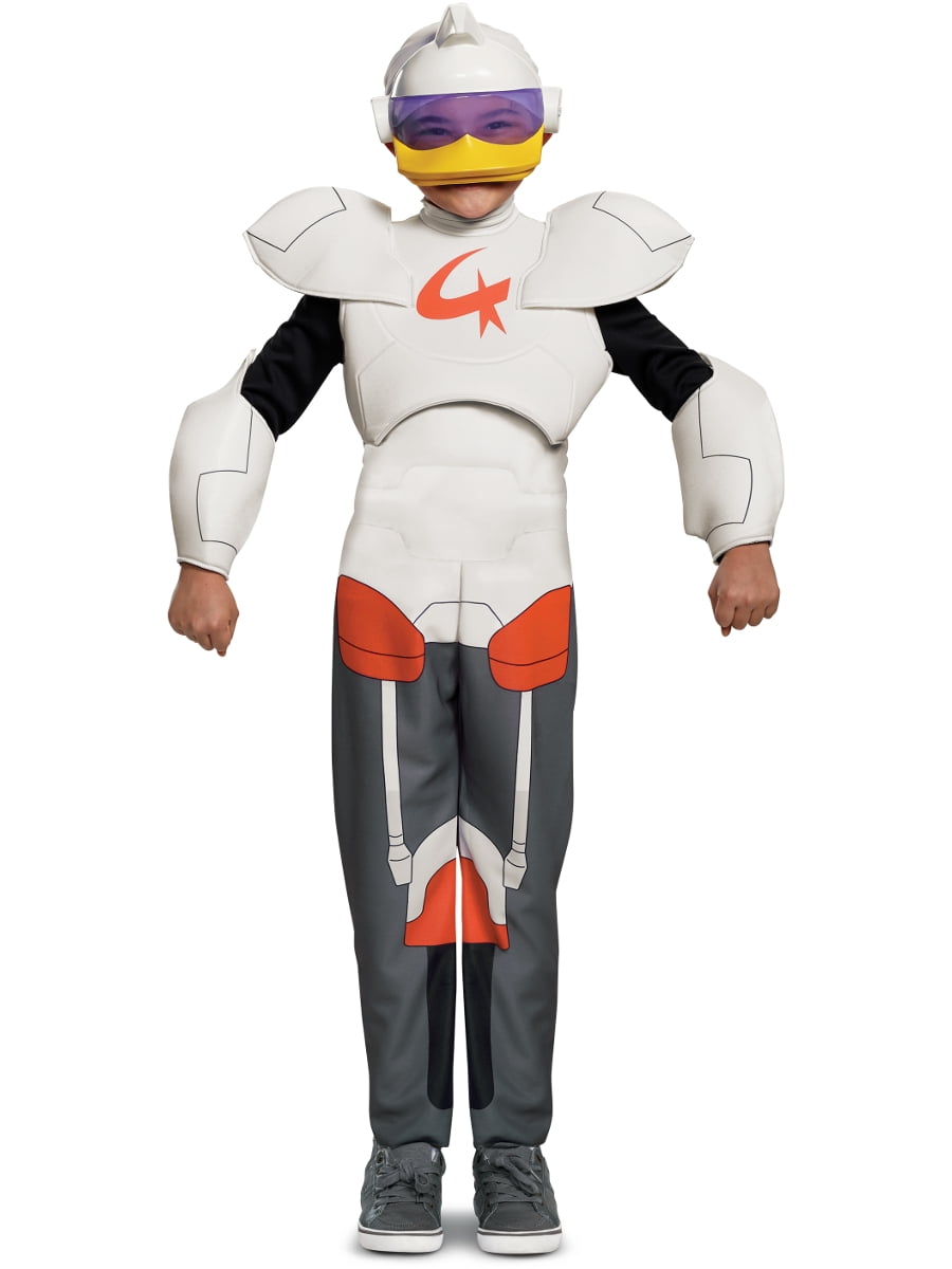 Disguise Costumes Boys Duck Tales Gizmo Duck Superhero Robot Deluxe Costume  Small 4-6 