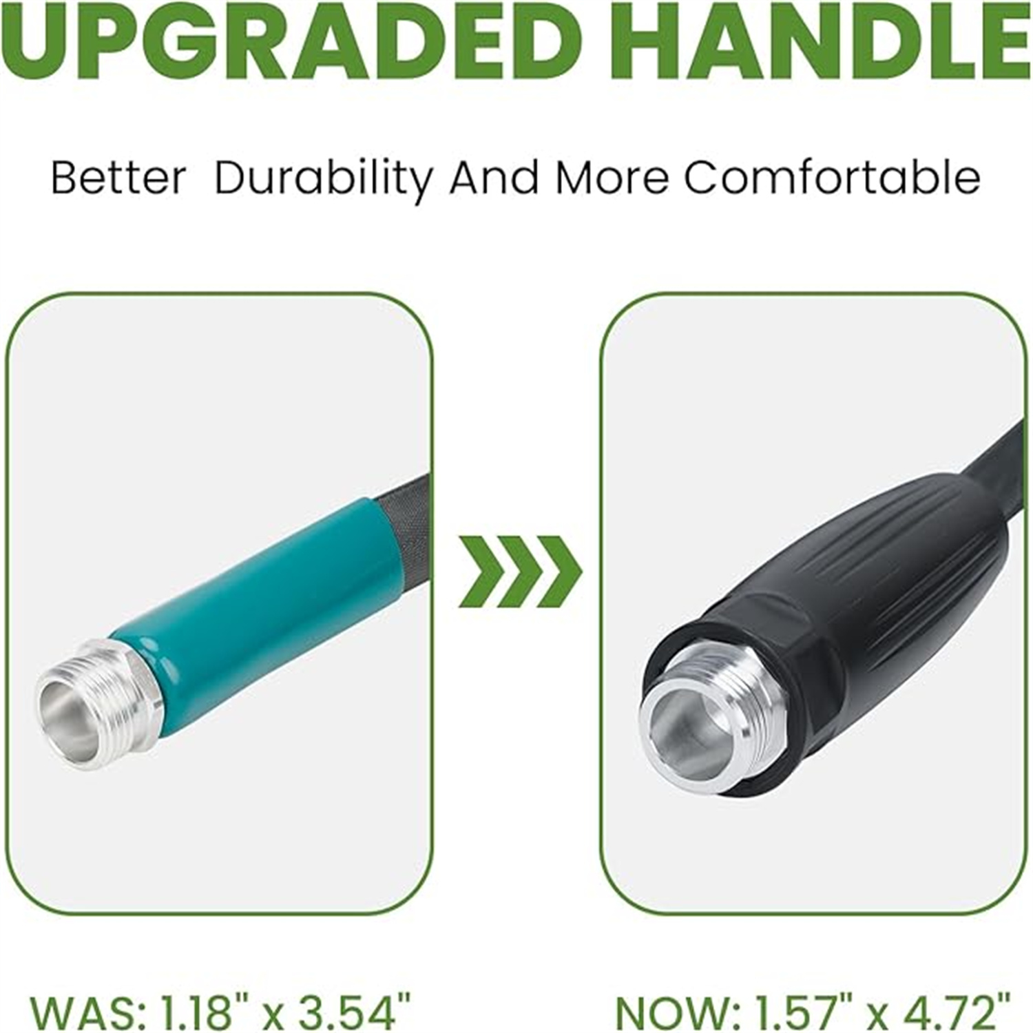 "LINEX Lightweight Garden Hose 100 ft Ultra Flexible, Kink-Free for Outdoor Water Hose Non-Expanding, Burst-Resistant, Heavy Duty RV Hose 5/8 inch "