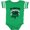Football Green and White, variant on Inktastic My Brother Was So Amazing God Made Him an Angel Boys or Girls Baby Bodysuit