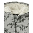 thumbnail image 3 of The Children's Place Baby & Toddler Boys Faux Sherpa Zip-Up Hoodie, Sizes 6M-5T, 3 of 3