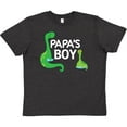 thumbnail image 3 of Inktastic Papa's Boy Grandson Youth T-Shirt, 3 of 5