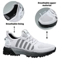 thumbnail image 3 of BERANMEY Sneakers for Men Lightweight Slip On Mens Sneaker Breathable Knit Casual Shoes for Mens Comfortable Walking Tennis Work Driving Shoes with Flexible Non-Slip Sole, 3 of 7