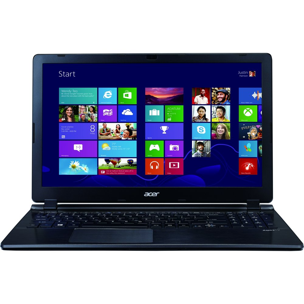 Acer Aspire 15.6" Touchscreen Laptop, Intel Core i5 i53337U, 8GB RAM