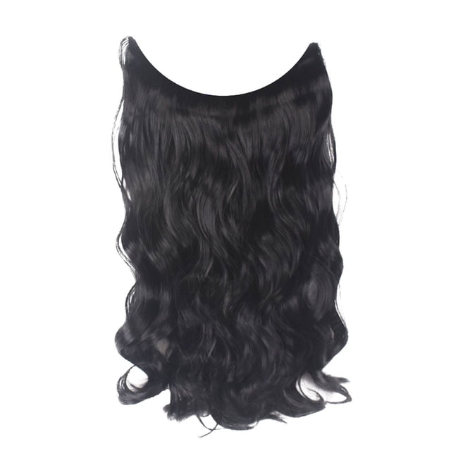 Clip Épais à la Mode dans les extensions de Cheveux Boucle Droite Pleine Tête Clip Postiche