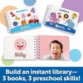thumbnail image 2 of Learning Resources Skill Builders! Preschool Flipbooks -3 Pieces, Ages 3+, Preschool Learning Activities, ABC and Numbers for Toddlers, Activity Book, 2 of 4