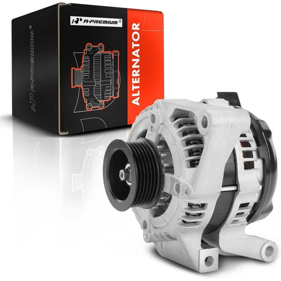 A-Premium Alternator Compatible with Buick Park Avenue 2004-2005 V6 3.8L, 12V 140A 6-Groove Pulley Clockwise
