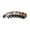 1.Teal & Brown Patte, variant on Small French Anti-Slip Banana Clip for High Ponytail, Vertical Twist Hair Clip for Thin Hair