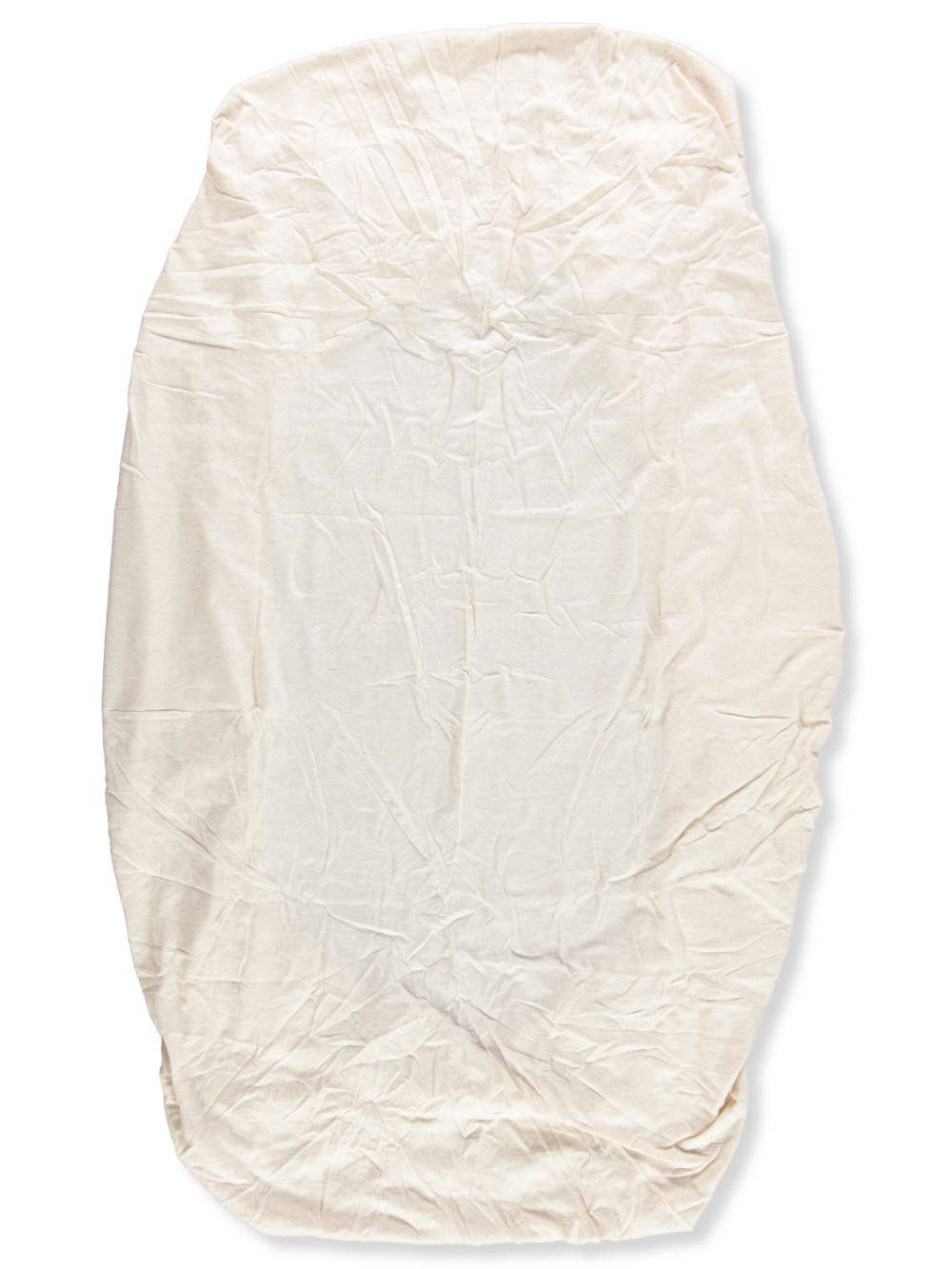 Hudson Baby Infant Cotton Fitted Crib Sheet, Oatmeal Heather, One Size
