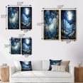 thumbnail image 4 of Designart "Pastoral Sky Celestial Canopy II" Sky Framed Wall Art Set Of 2 - Blue Landscapes Framed Canvas Set For Living Room Decor, 4 of 7