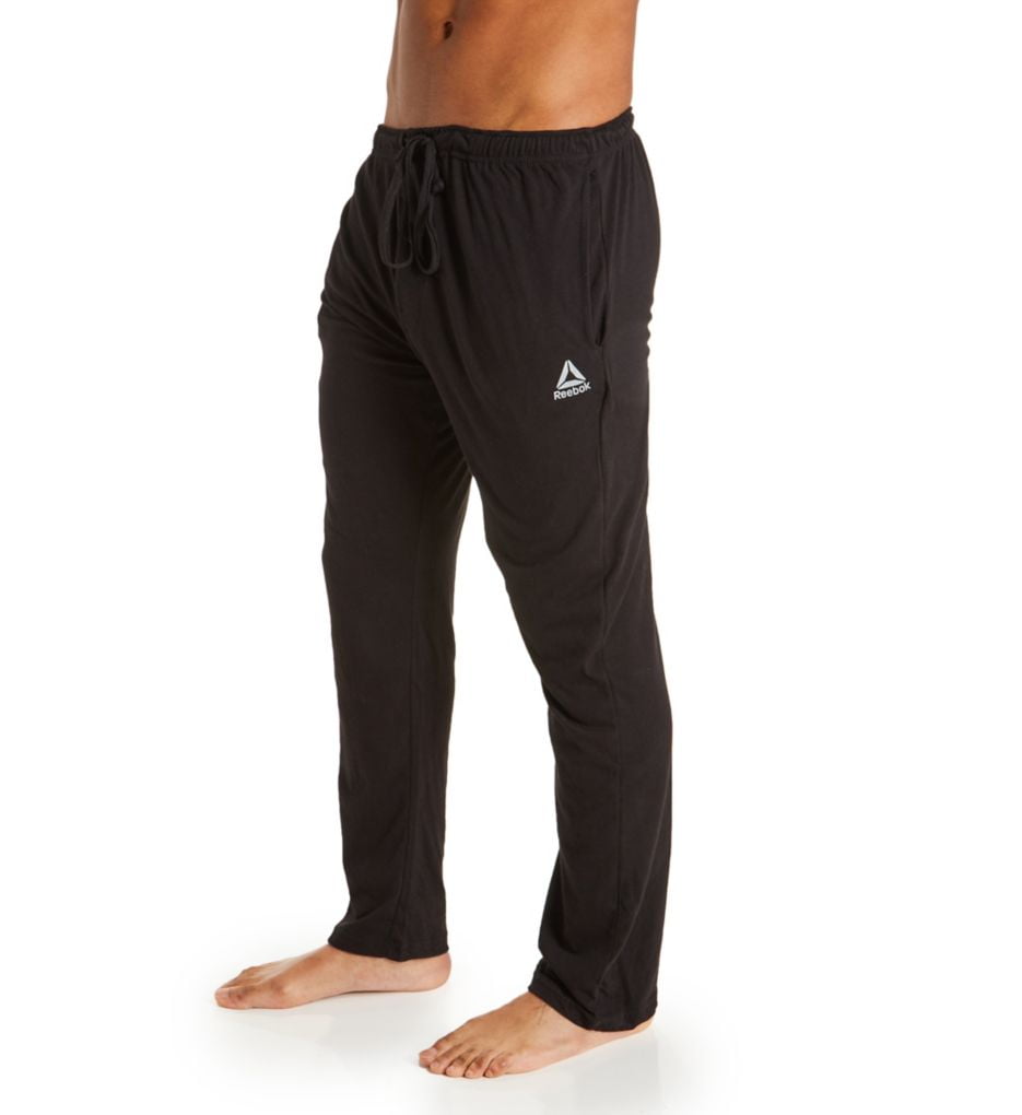 reebok men's knit lounge pants