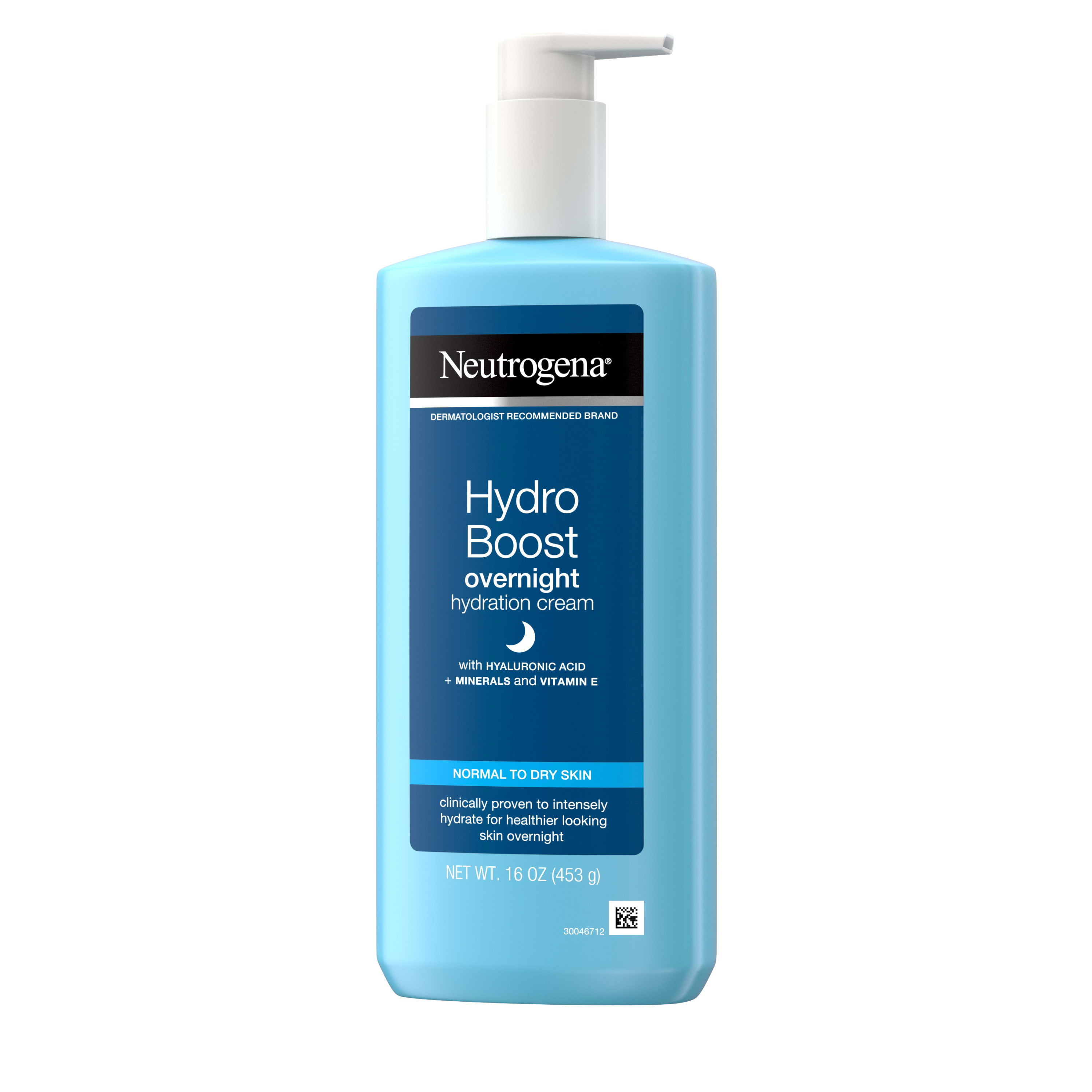 Neutrogena Hydro Boost Night Gel Cream with Hyaluronic Acid, 16 oz Walmart.com