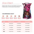 thumbnail image 3 of Goofa Monster High Pattern Sweet & Sassy Chemises de Nuit pour Filles - Manches Courtes & Robe de Nuit Graphique - Vêtements de Nuit pour Filles (4-14 Ans)-Grand, 3 of 6