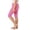 02-Hot Pink, variant on Diufon Girls Shorts Kids Elastic Waist Sport Dance Yoga Short Leggings Stretchy Knee Length Basic Shorts
