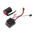 thumbnail image 1 of Conjunto de motor sin escobillas AESC, 3650 3100KV Motor sin escobillas a prueba de agua ESC sin escobillas Gobernador eléctrico ESC Gobernador eléctrico Línea corta Rendimiento finamente ajustado, 1 of 14