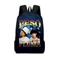 thumbnail image 3 of Peso Pluma Rapper Double Shoulder Bag Cosplay Travel Bag Unisex Zipper Oxford Bag, 3 of 4