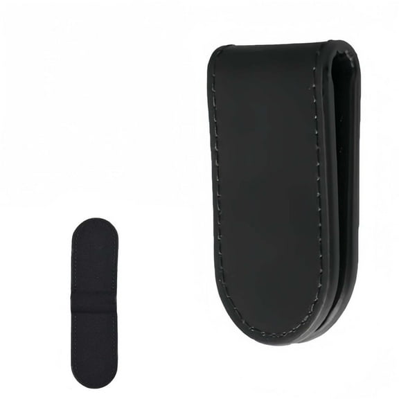 Slim Magnetic Money Clip Leather Wallet for Business Cards and Cash Secure Rfid Blocking Minimalist Design for Men'S Everyday Carry Sopatenor