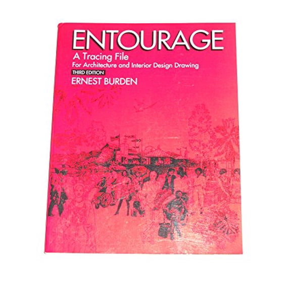 Pre-Owned Entourage: A Tracing File for Architecture and Interior Design Drawing (Paperback) 0070089442 9780070089440