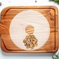 thumbnail image 1 of FONDOTIN Round Fruit Dehydrator Saucer Transparent Liquid Tray for Easy Moisture Collection, 1 of 7