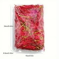 thumbnail image 3 of CHUANK 3.53oz Pleated Paper Silk Mixed Double-sided Golden Pleated Gift Box Filler Matching Accessories Raffia, 3 of 7