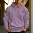 thumbnail image 6 of Men's 330g 100% Cotton Terry Dropped Shoulder Hoodie-Christmas Deer Head, 6 of 17