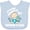 AE-Light Blue, variant on Inktastic Its My Daddys 1st Fathers Day with Baby and Stars Boys or Girls Baby Bib