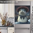 thumbnail image 6 of Cute Animal with Hat Dishwasher Magnet Cover for Washers Fridge Panel Decal 23"W x 26"H Inch, 6 of 6