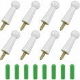 thumbnail image 1 of Hermosos ganchos de madera para abrigos, elegantes soluciones para colgar con tornillos para tus necesidades diarias, 1 of 5