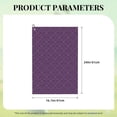 thumbnail image 4 of Kdxio Retro Florals Purple Pattern Golf Towel (24" X 16") with Carabiner Clip - The Convenient Golf Cleaning Towel, 4 of 8