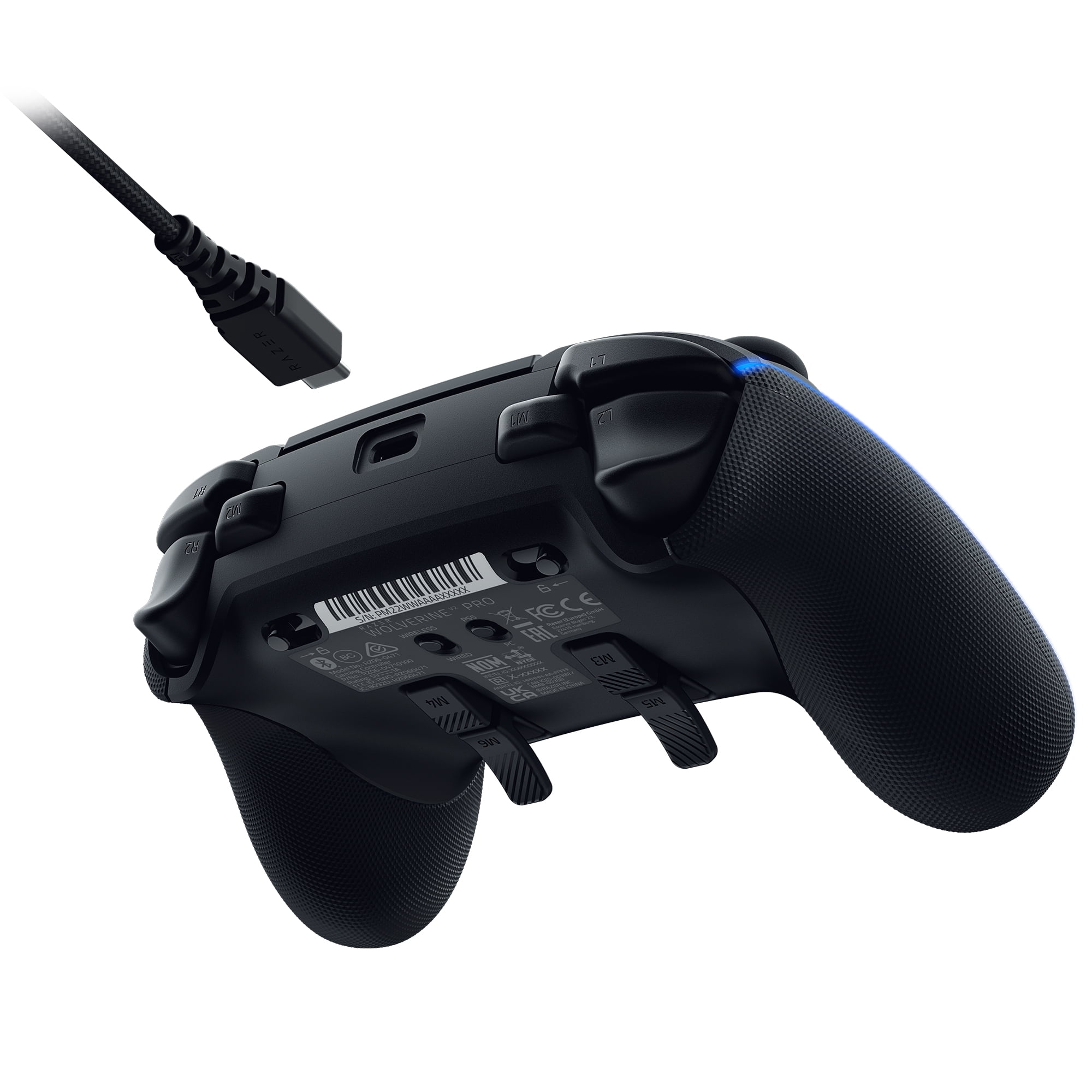 Razer Wolverine V2 Pro Wireless Gaming Controller for PlayStation 5 / PS5,  PC: Mecha-Tactile Action Buttons - 8-Way Microswitch D-Pad - HyperTrigger 