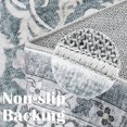 thumbnail image 2 of Rugking Area Rug 3X5 Persian Rug Vintage Indoor Thin Rug Soft Door Mat Grey Print Overdyed Boho Retro Cover Farmhouse Washable Kitchen Bedroom, 2 of 6