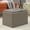 Gray, variant on Designs4Comfort Accent Storage Ottoman with Reversible Tray, Multiple Colors