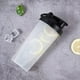 thumbnail image 4 of Shaker Cup Protein Shaker Bottle Plastic Sports Bottle Portable Leak-proof Blender Multi-function Shaker Shaker (-20c-120c)( Black)1pcs, 4 of 5