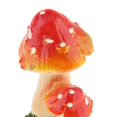 thumbnail image 3 of Estatuilla de hongos en miniatura mini setas estatuilla casa hada jardín terrario decoración naranja rojo a Magideal Estatuilla de hongos en miniatura, 3 of 7