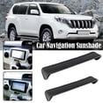 thumbnail image 3 of ALLTIMES Black GPS Navigation Hood Visor Radio Sun Shade Universal for Most Cars, 3 of 6