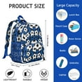 thumbnail image 6 of Sports Students Backpack - Football, Baseball, Soccer Print, Lightweight and Adjustable for Students and Teens, 6 of 6