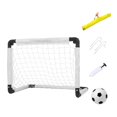 thumbnail image 3 of Porterías de fútbol portátiles y plegables, porterías de fútbol para niños, red ligera para entrenamiento de niños y juegos familiares, 3 of 5