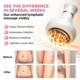 thumbnail image 5 of AOBAIWO Lymphatic Drainage Massager, Microcurrent Sculpting Device, Heat Light Vibration, 5 of 8