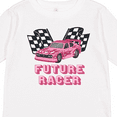 thumbnail image 4 of Inktastic Pink Future Racer Boys or Girls Long Sleeve Toddler T-Shirt, 4 of 5