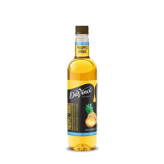 DaVinci Gourmet Sugar-Free Pineapple Syrup, 750 ml