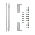 thumbnail image 6 of Hickory Hardware Drawer Slide Collection 20" Drawer Slide, Bottom Mount - White, 6 of 6
