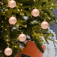 thumbnail image 1 of ¡Gran Ahorro en tu Compra!, Bolas de Navidad Bolas de decoración para árbol de Navidad Bolas de polvo Colgantes de Navidad 6 cm Decoración navideña Colgante pequeño Akmoler, 1 of 9