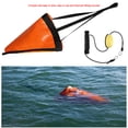 thumbnail image 4 of Soidarity 24 pulgadas Kayak Sock PVC Drogue Recuperación Freno de remolque Botes inflables portátiles Deportes acuáticos Canotaje Reemplazable Deportes acuáticos Naranja Zonder Bal Soidarity OD021165-05, 4 of 6