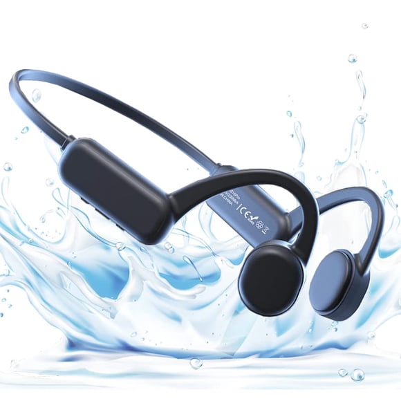 Auriculares de natación IHAO True Bone Conduction MP3 16GB negros