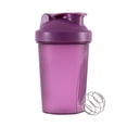 thumbnail image 1 of 400ml Motivational Shaker Bottle With Mixing Ball Leak Proof Portable Protein Cup, 1 of 8