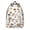 Mushroom and Snail, variant on Mushroom and Sprig Navy Pattern Backpack for School, Cute School Bag with Adjustable Shoulder Straps and Padded Back, 15.7"x11.8"x5.5"