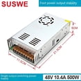 thumbnail image 1 of Fuente de alimentación del interruptor 12v10a presión constante 5v12v24v48v36v30v42 monitoreo de Seguridad de corriente continua Lámpara LED con fuente de alimentación DC fuente de alimentac, 1 of 4