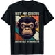 thumbnail image 1 of Monkey Angry Face Not My Circus Grumpy Gorilla Camiseta, 1 of 2