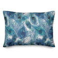 thumbnail image 2 of Creative Products Peacock Feathers 2 14 x 20 Spun Poly Pillow, 2 of 3