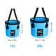 thumbnail image 2 of Irfora 12L / 20L Cubo de agua a prueba de agua Cubo de pesca exterior Contenedor de agua plegable para acampar Picnic Lavado de limpieza Irfora Paquete plegable, 2 of 7