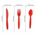 Flash Sale! Paper Tableware Halloween Themed Cutlery D Red Knife 10Pc